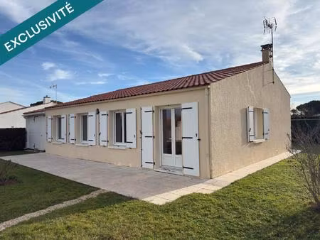 maison de plain-pied 3 chambres avec jardin et garage - quartier du stade à châtelaillon-p