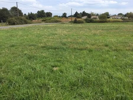 vente terrain à construire 897 m² val de virvée (33240)