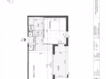 location appartement 2 pièces à nantes (44000) : à louer 2 pièces / 42m² nantes