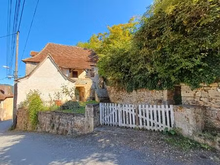 charmante maison en pierre avec terrain arboré