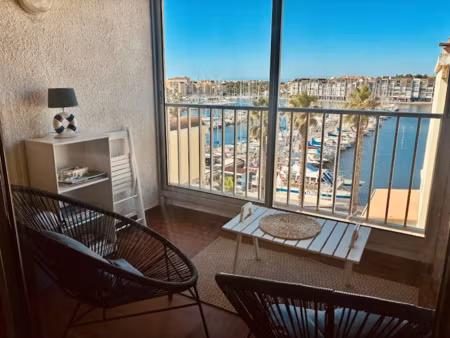 vente appartement 1 pièce 21.92 m² à gruissan (11430)  118 000 €