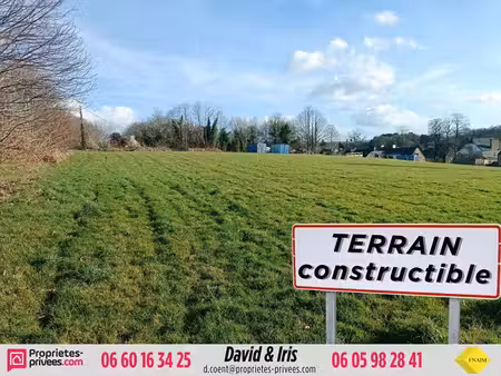 terrain constructible saint caradec trégomel 5387 m2