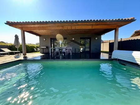 résidence secondaire de luxe 5 - villa t4 avec piscine privée - plage de cala rossa