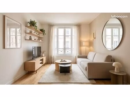 a louer - joli 2 pièces meublé  refait à neuf - redon