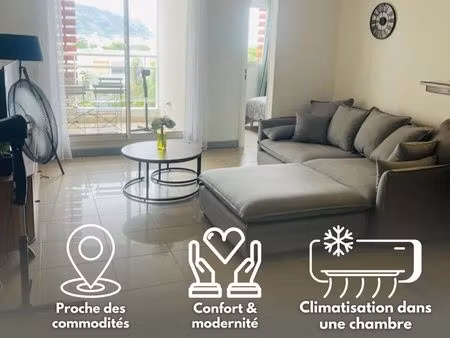 appartement type t3 - location meublée idéalement situé à sainte-clotilde (97490)