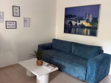 cosy t2 de 40m2 en rez de jardin