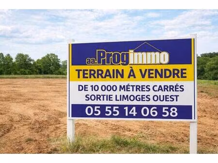 terrain constructible viabilisé à vendre