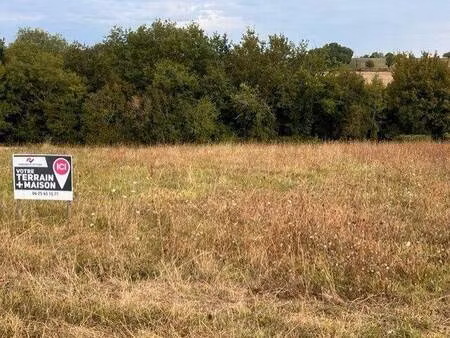 terrain constructible viabilisé à vendre