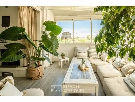 demeure de charme  plage des chalets à gruissan plage - entre mer et clape