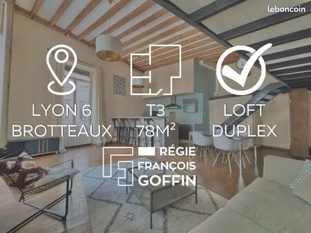 duplex 3 pièces 70 m²