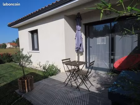 maison-appart meuble neuf avec clim  wifi  terrasse et jardinet