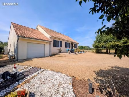 vends maison plain-pied 130 m2