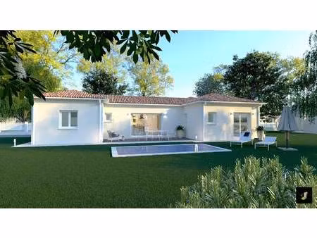 terrain avec maison neuve à vendre