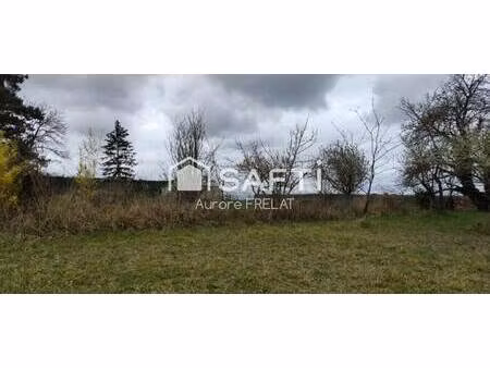 terrain constructible à vendre