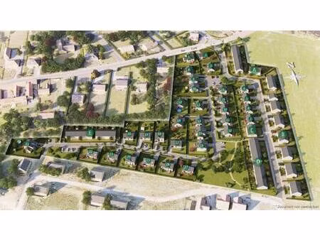 terrain constructible viabilisé à vendre