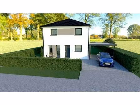 terrain avec maison neuve à vendre