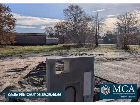 terrain constructible viabilisé à vendre