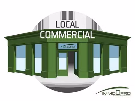 local commercial dans zone commerciale