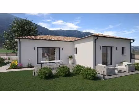 terrain avec maison neuve à vendre