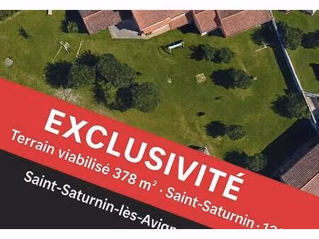terrain constructible viabilisé à vendre