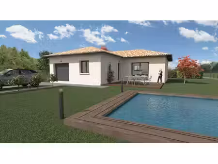 terrain avec maison neuf à vendre