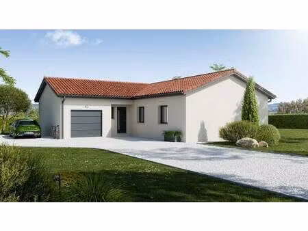 terrain avec maison neuve à vendre