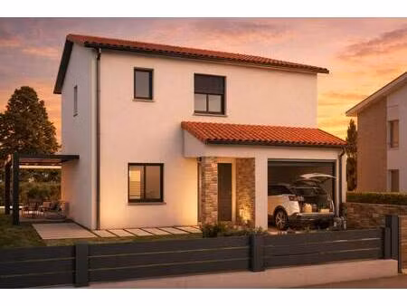 terrain avec maison neuve à vendre