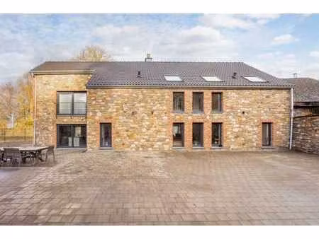 exceptionnelle maison rénovée avec goût à theux