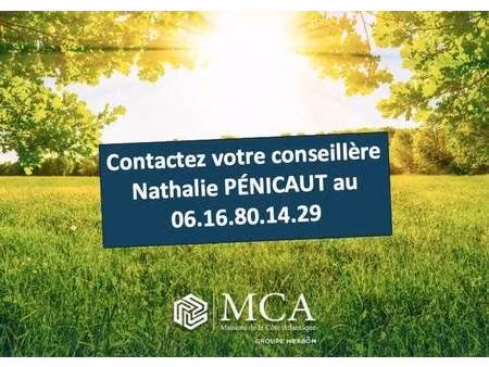 terrain constructible à vendre