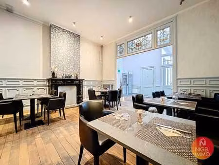 opportunité  fond de commerce  rez  terrasse  liège