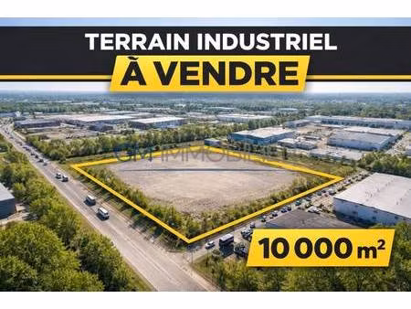 terrain constructible viabilisé à vendre