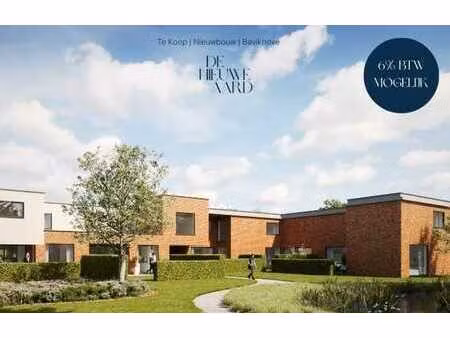 stijlvolle nieuwbouwwoning te koop in bavikhove!