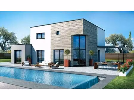 terrain avec maison neuve à vendre