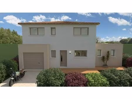 terrain avec maison neuve à vendre