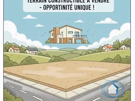 terrain à vendre