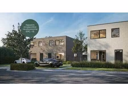 afgewerkte energiepositieve (epc -15) nieuwbouwwoning