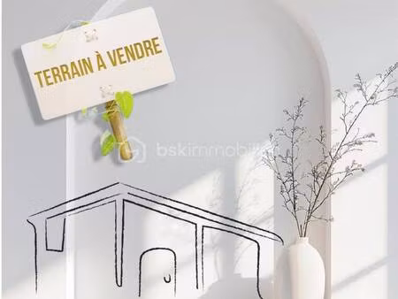 terrain constructible viabilisé à vendre