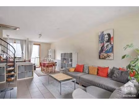 duplex 2 chambres avec terrasses à vendre à bruxelles