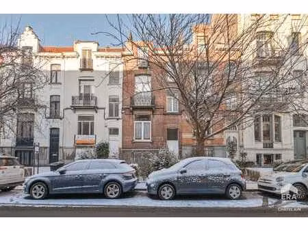 maison unifamiliale avec jardin à vendre à schaerbeek