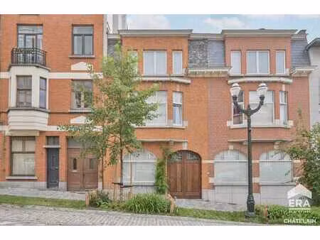 maison unifamiliale avec jardin à vendre à schaerbeek