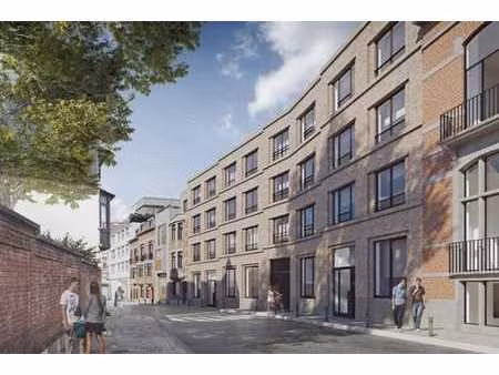 cimetière d’ixelles : appartement 1ch avec jardin/terrasse !