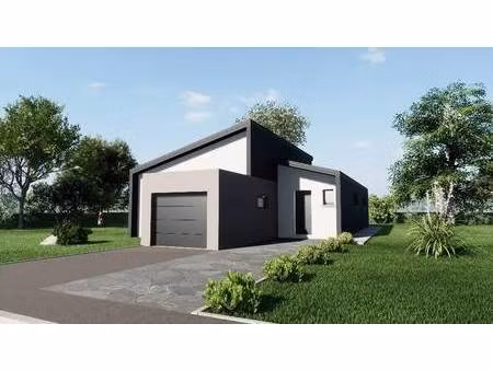 terrain avec maison neuve à vendre