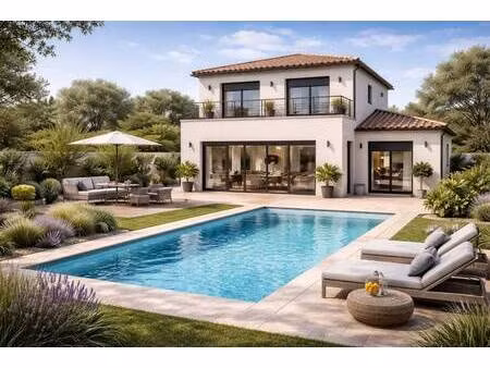 terrain avec maison neuve à vendre