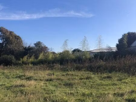 terrain constructible viabilisé à vendre