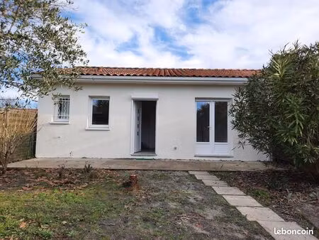 maison contemporaine 64 m² hourtin ville