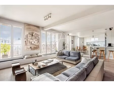 paris 17e - pereire - appartement à vendre - 5 pièces - 145 54m² carrez - 2 à 4 chambres -