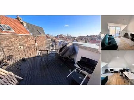 appartement à louer avec terrasse et 3 chambres   ixelles (vbd73660)