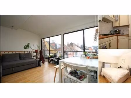 penthouse à louer avec terrasse et 1 chambre   ixelles (vbd73651)