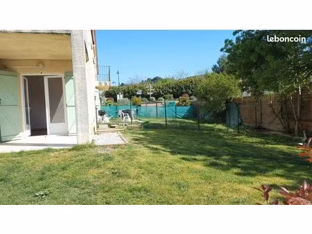 appt t2 rez de jardin + terrasse 55m²