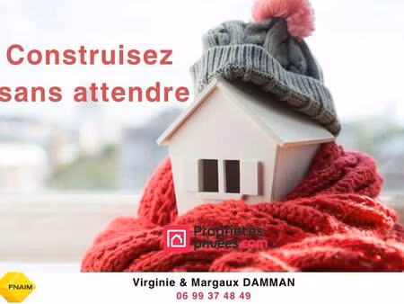 terrain constructible à vendre